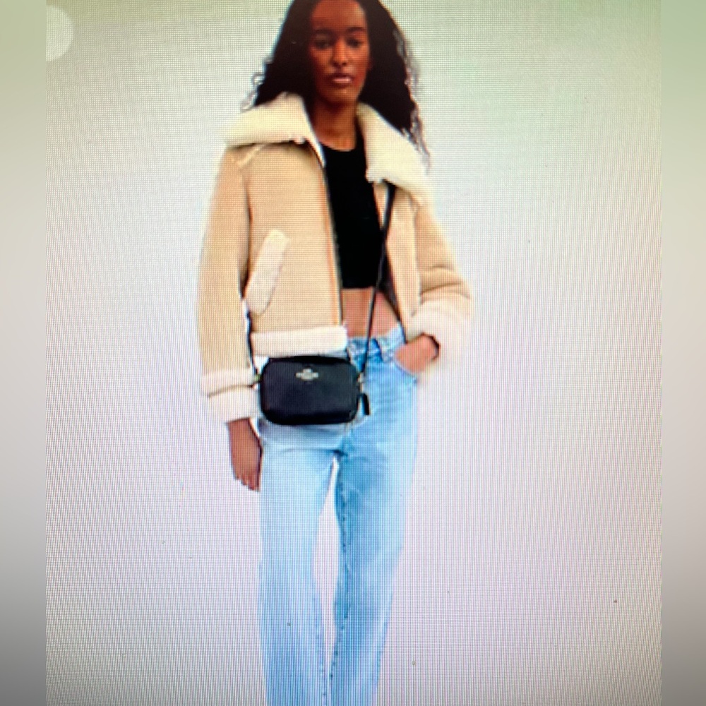 COACH JAMIE CAMERA CROSSBODY BAG WITH MATCHING WALLET BLACK LEATHER NWT! - Picture 4 of 9